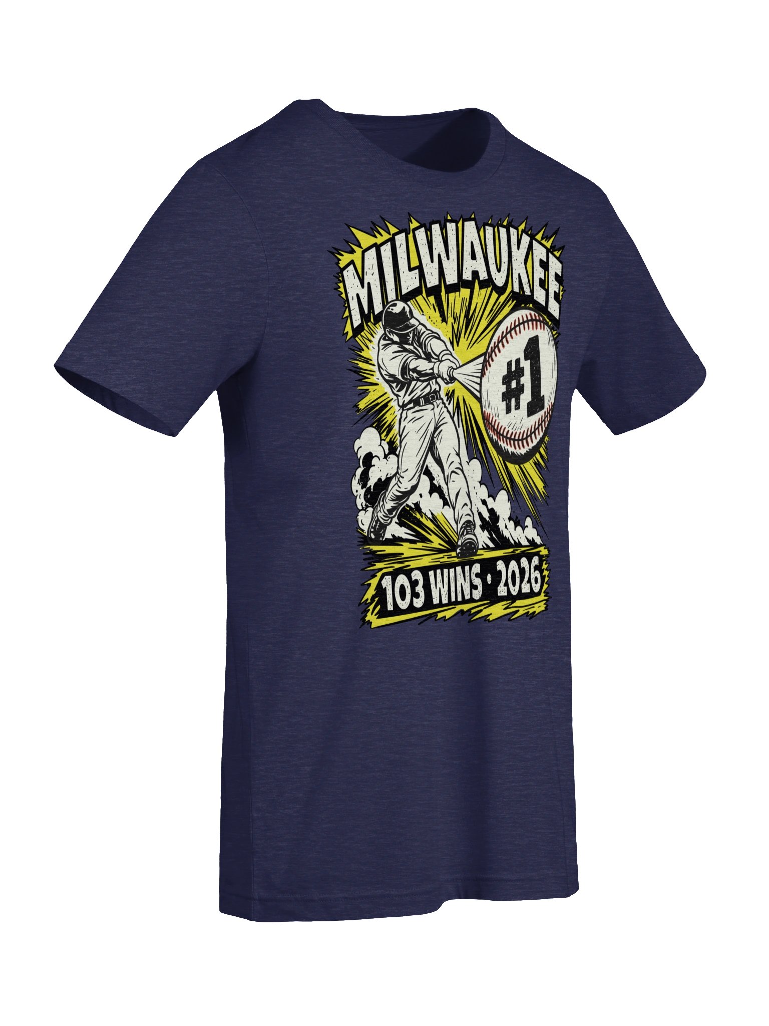 Milwaukee 103 Wins • 2026 Baseball T-Shirt product image (49)