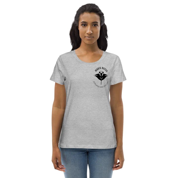 NZ Manta Tee - Black Logo (Slim) product image (1)
