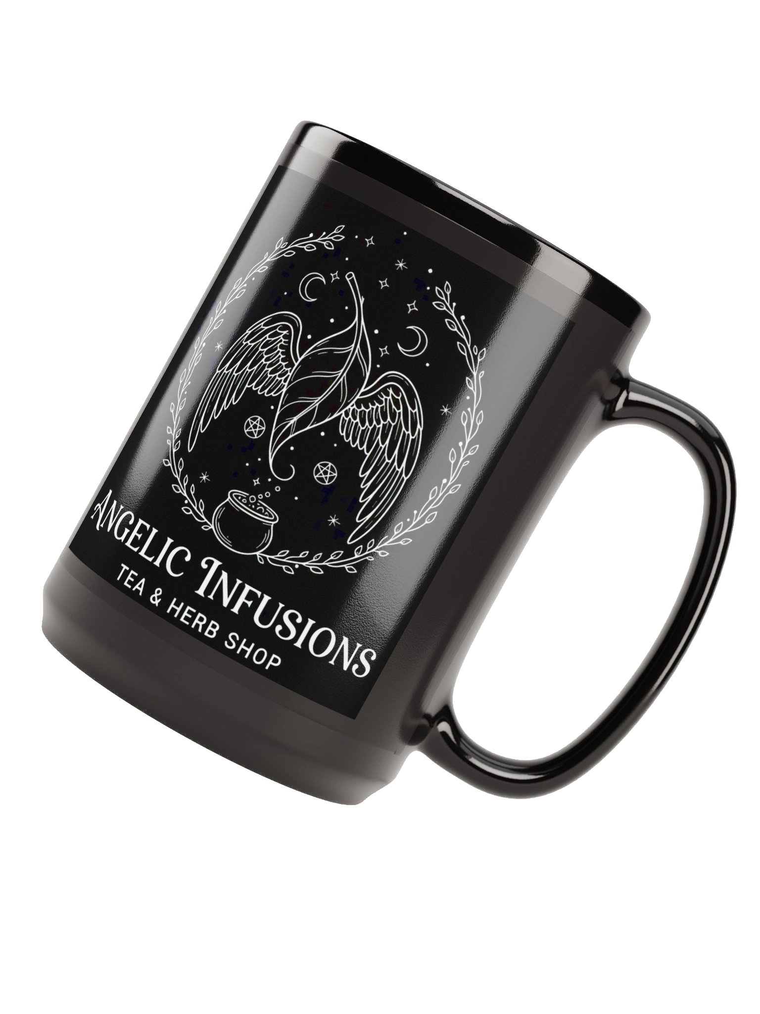 Black Angelic Infusions Cafe Mug product image (4)