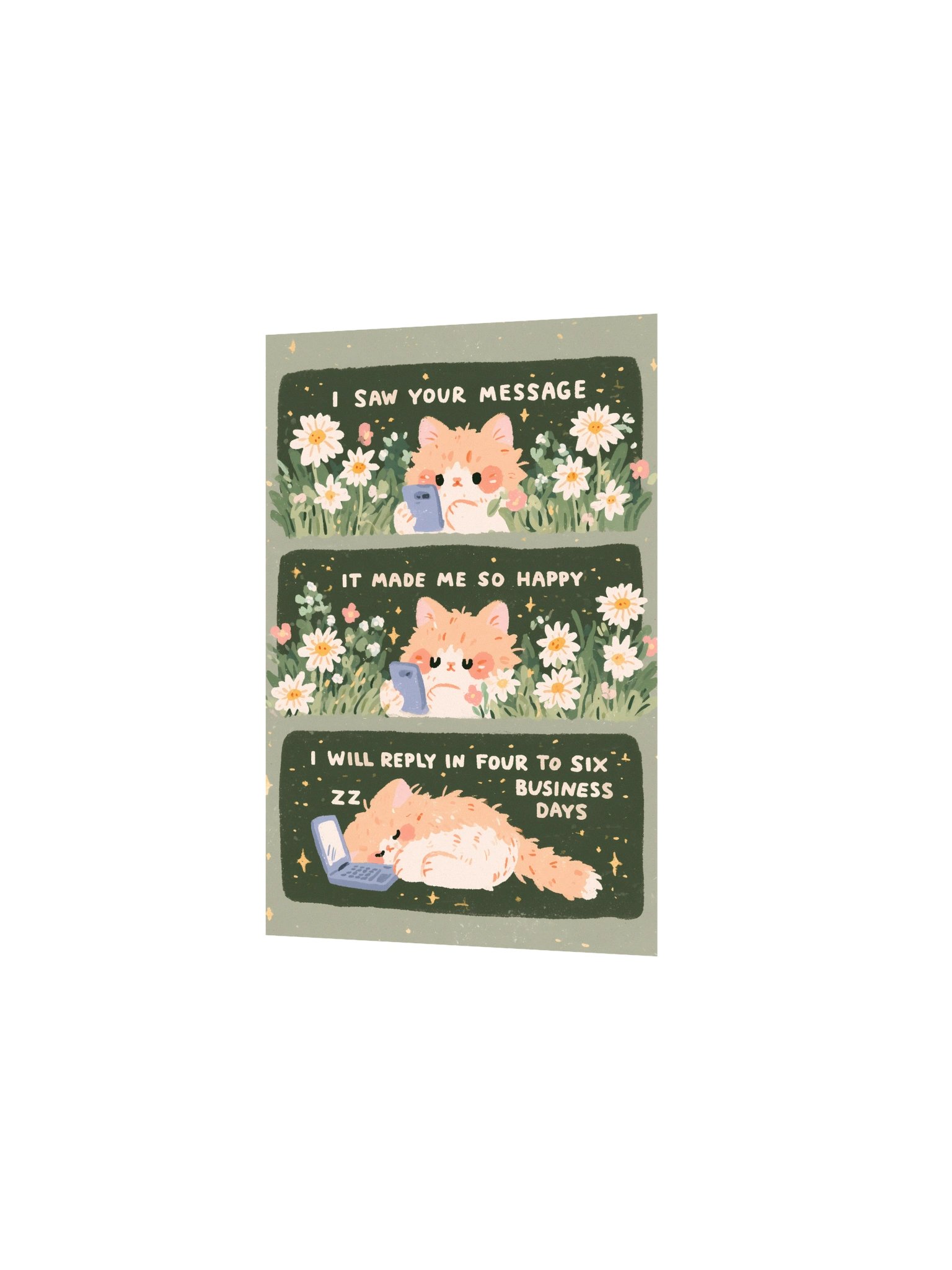 Pastel Cat Business Days Poster product image (17)