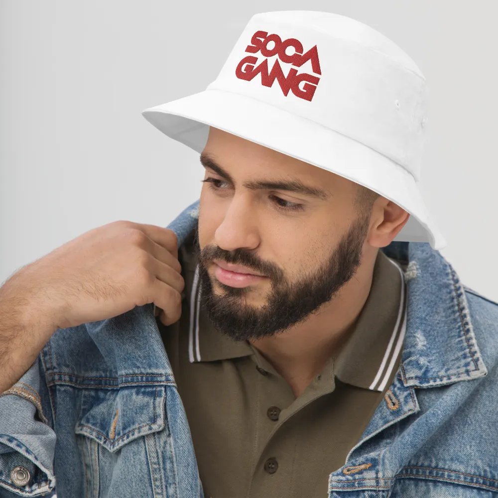 Red Logo Bucket Hat (Embroidered) product image (25)