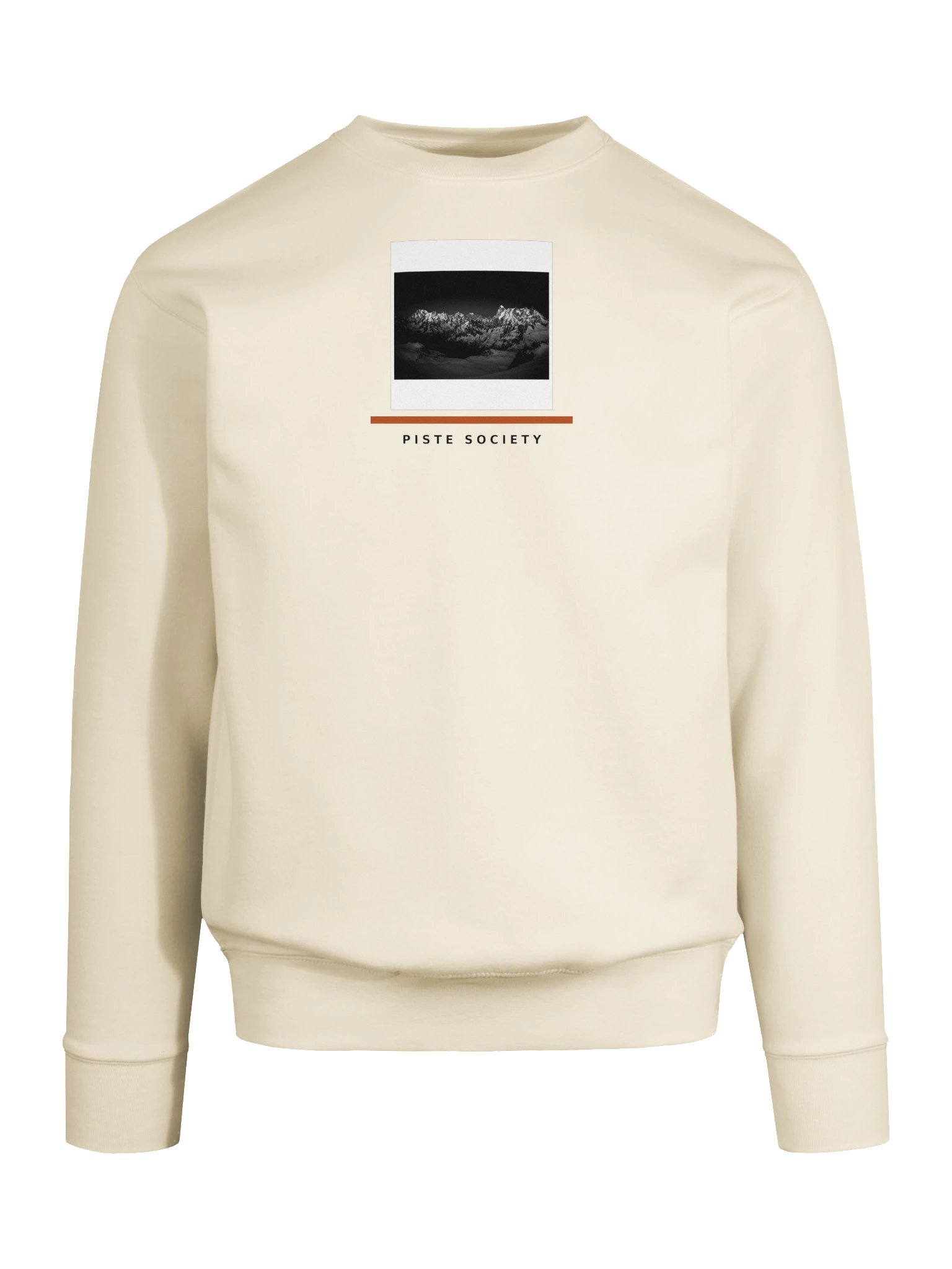 PISTE SOCIETY Mountain Panel Sweatshirt – Bone product image (9)
