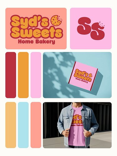 My friend @sydssweets.co was in need of a complete rebrand! 

Gave her a big, bold type (BN Monica by @bmnicks) and expanded ...