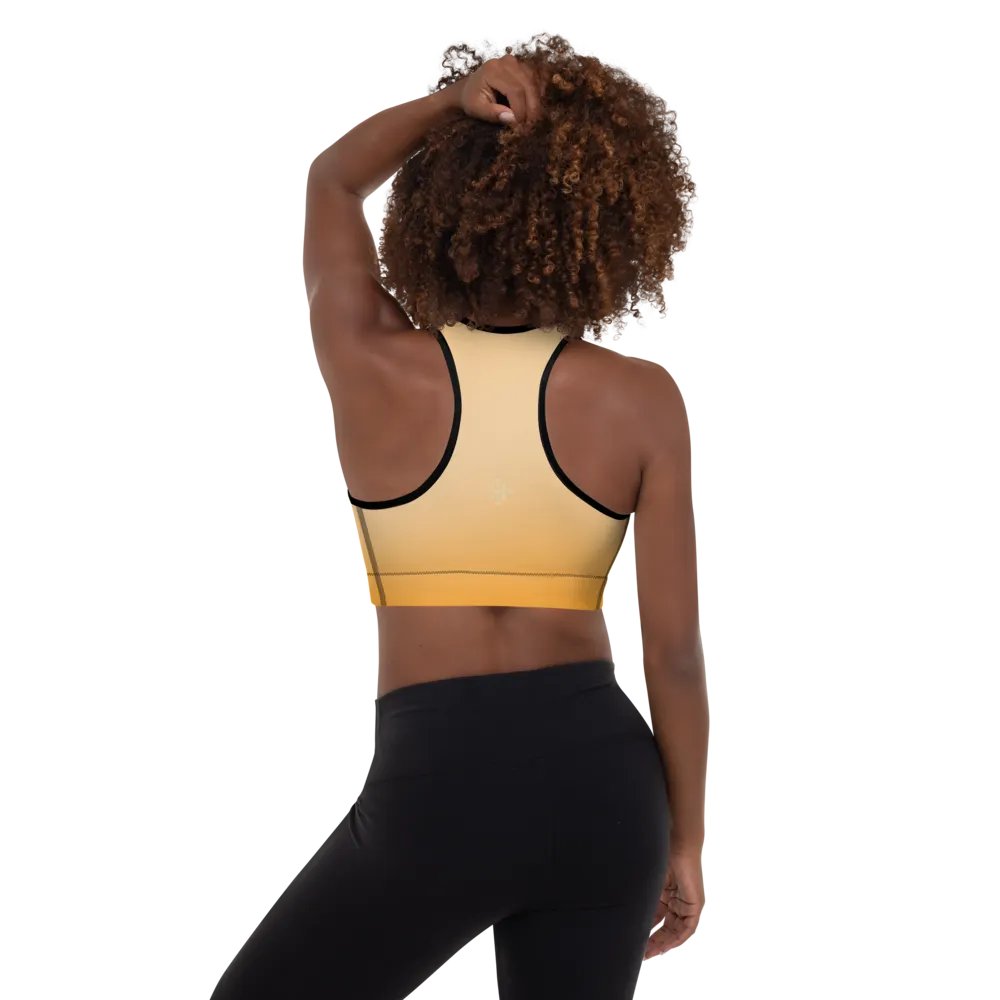Radiant Sunset All-Over Sports Bra product image (3)