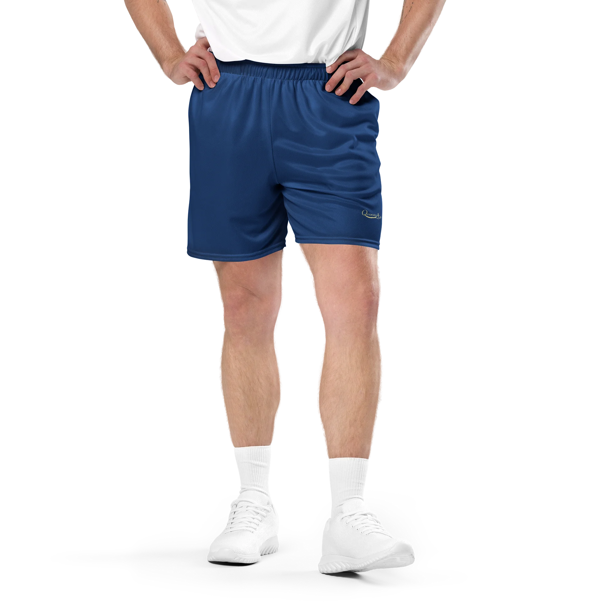 Blue Unisex Mesh Shorts product image (3)