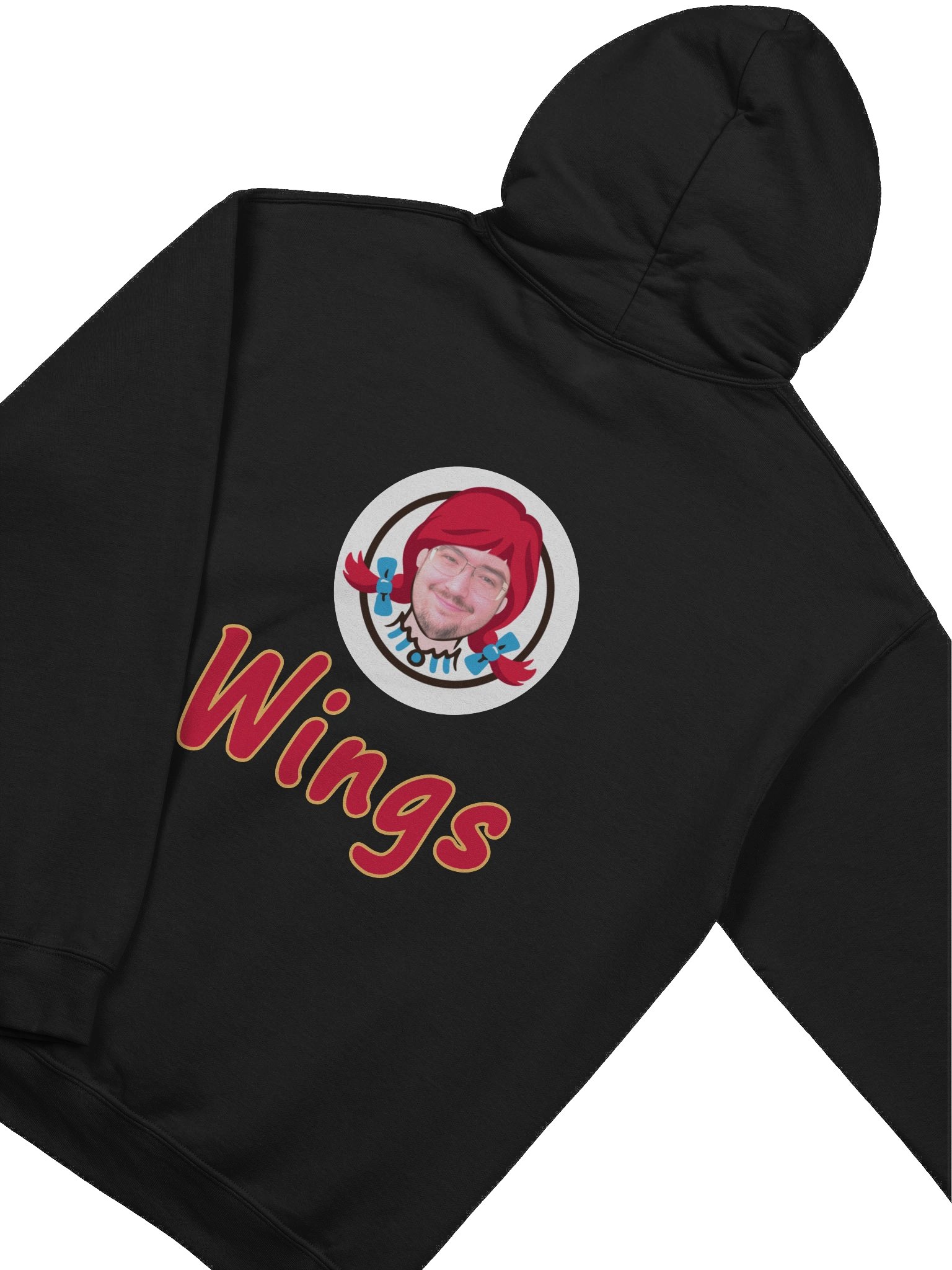 [WOR Shop] Wings Chili - Unisex Pullover Hoodie [white logo] product image (4)