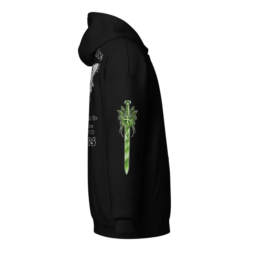 SharpTattoos @ StregaRose (Green) Zip Hoodie product image (7)