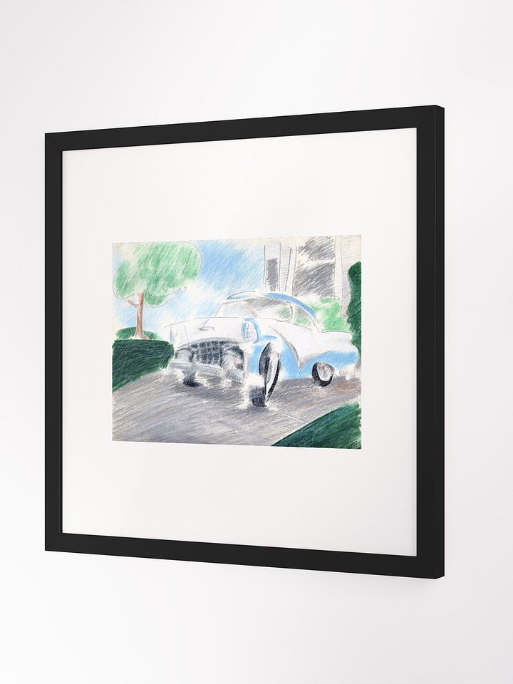 '56 Ford 1984 print framed product image (2)