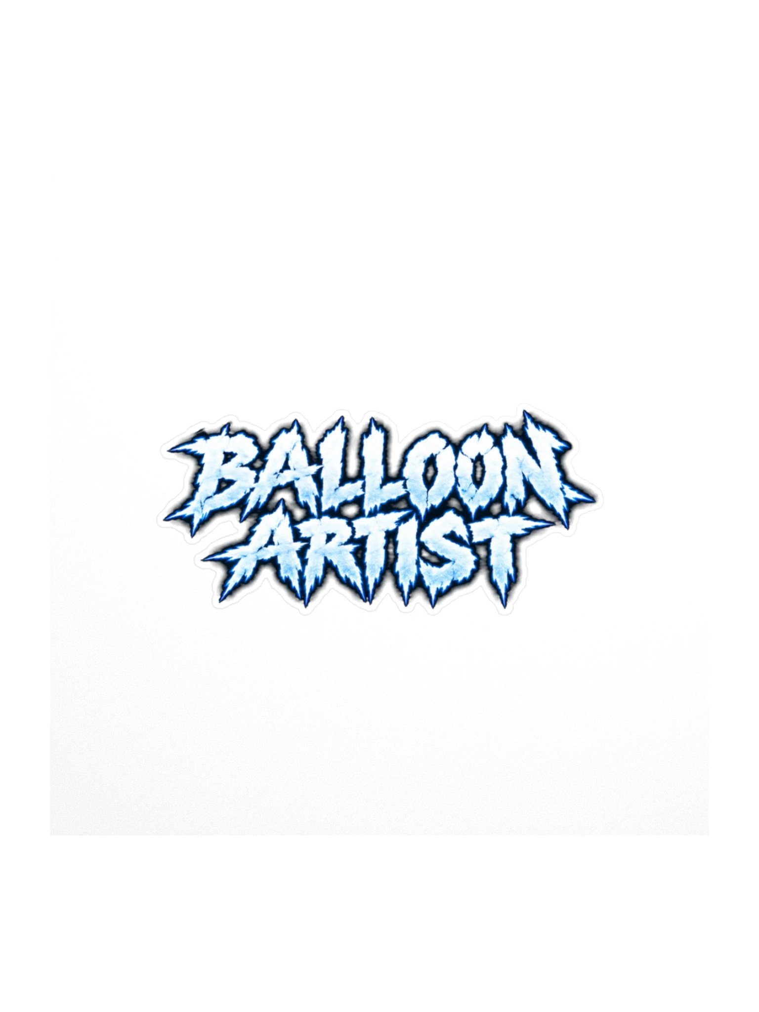 Balloon Artist Strange Forms Kiss Cut Sticker product image (1)
