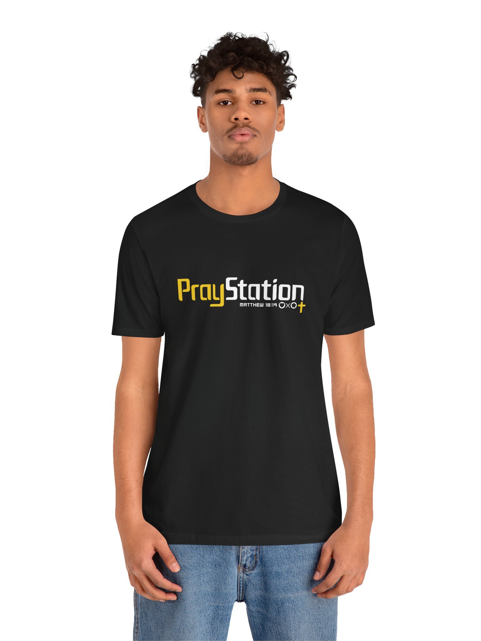 LXA PrayStation Classic Tee | Love X Aloha - Faith Collection | Premium Christian Apparel product image (11)