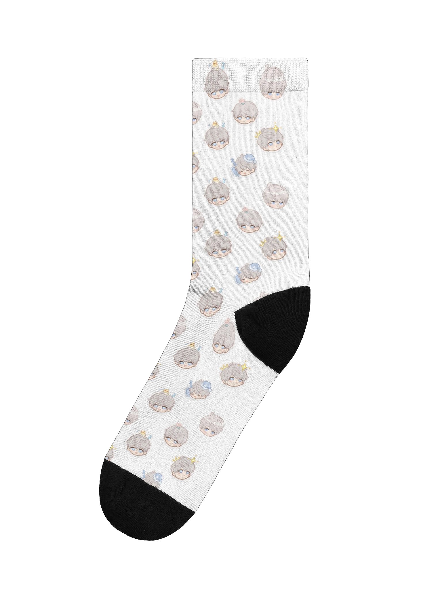 Chibi Xavier Pattern Socks product image (1)
