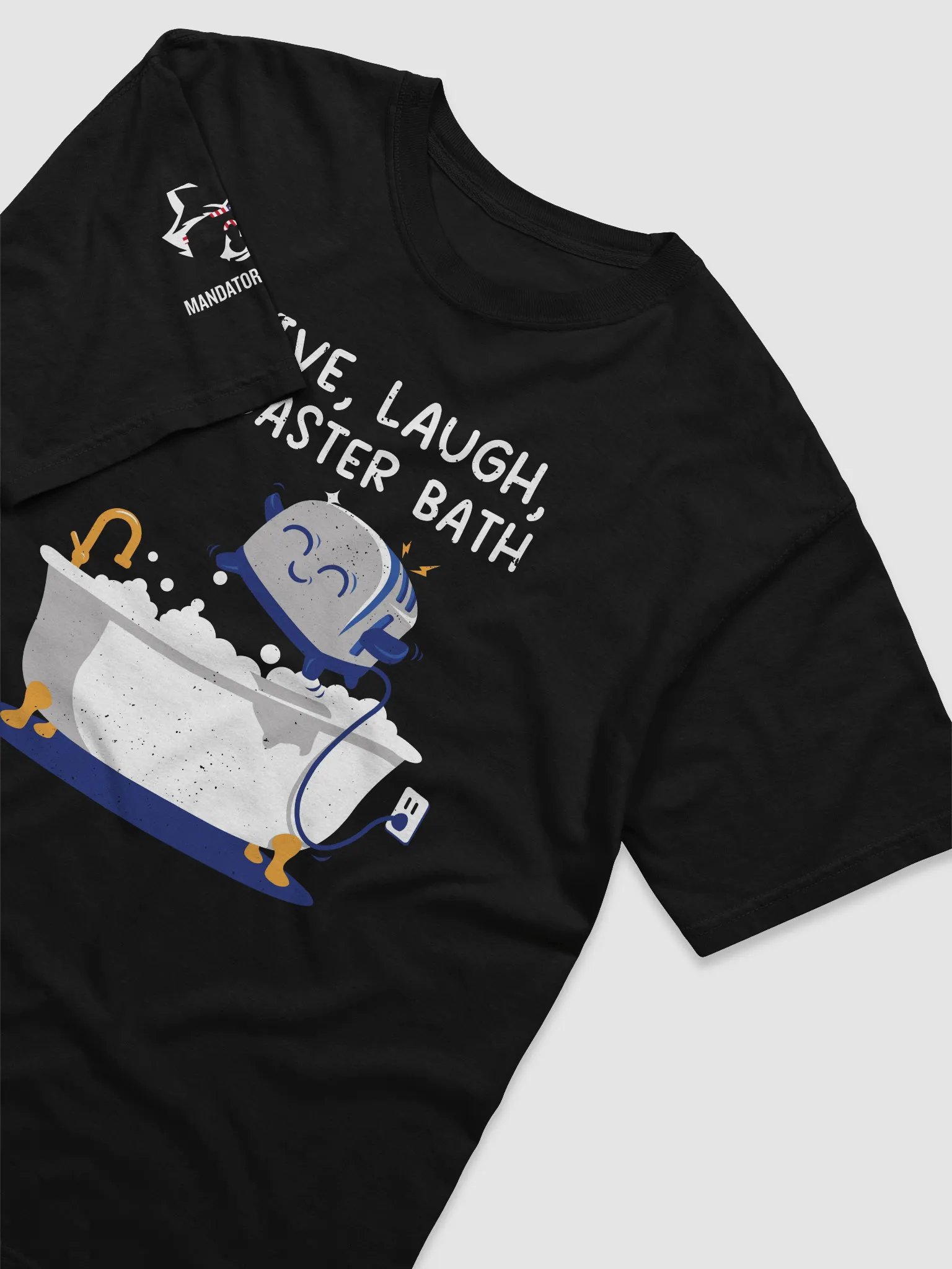 Live, Laugh, Toaster Bath Men's Tee product image (3)