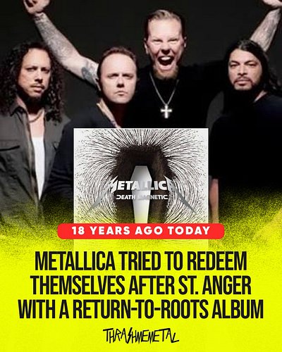 Did they succeed? Rate the album!

Released on September 12, 2008, Death Magnetic marks a significant turning point in Metall...