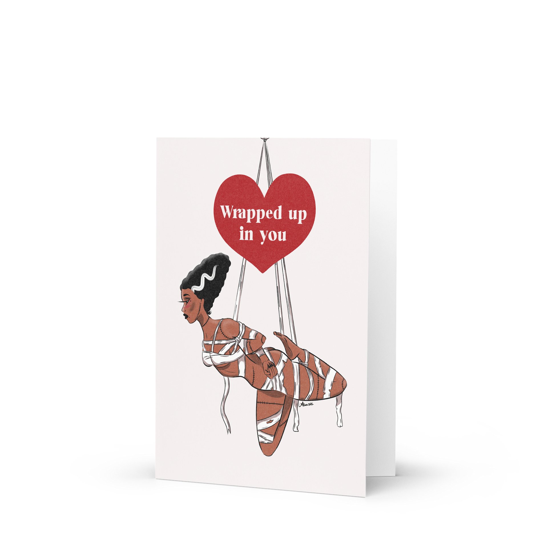 Wrapped Up In You - Valentine's Day Greeting Card product image (1)