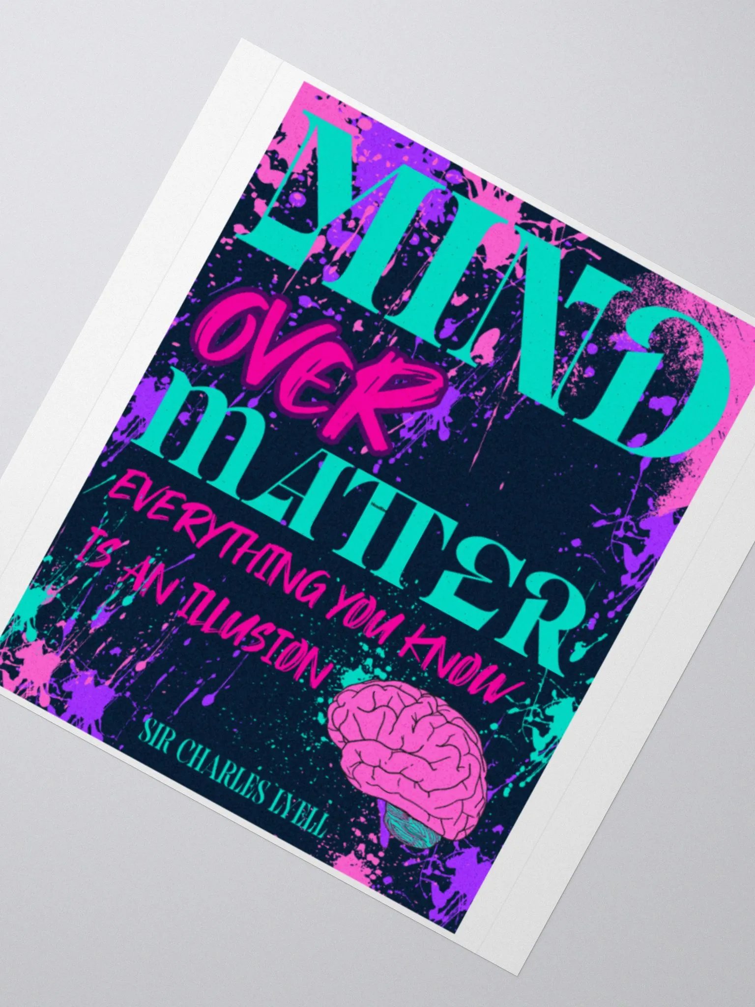 Neon Mind Over Matter Sticker Pack product image (5)