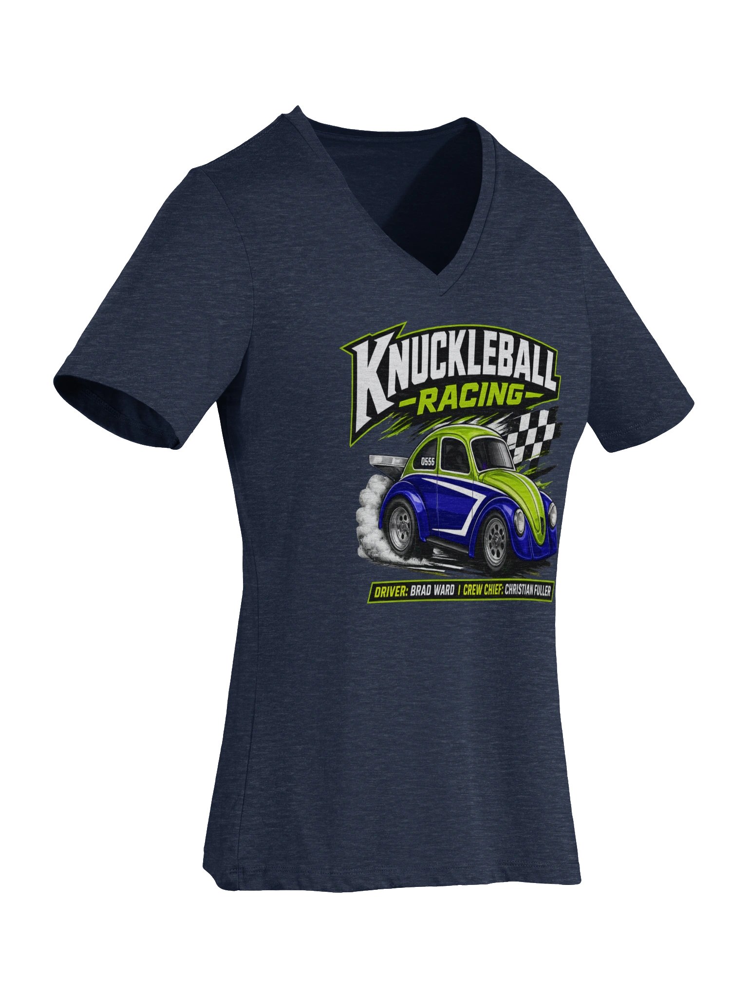 Womens Pit Crew V-Neck Tee product image (7)