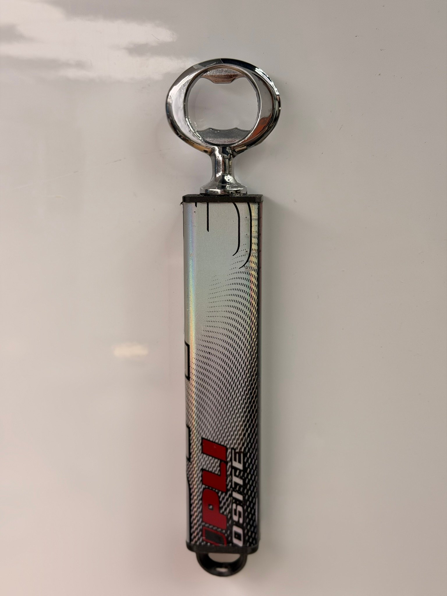 Enforcer Hockey Stick Bottle Opener - The Holo Saber (Broken-In) product image (4)