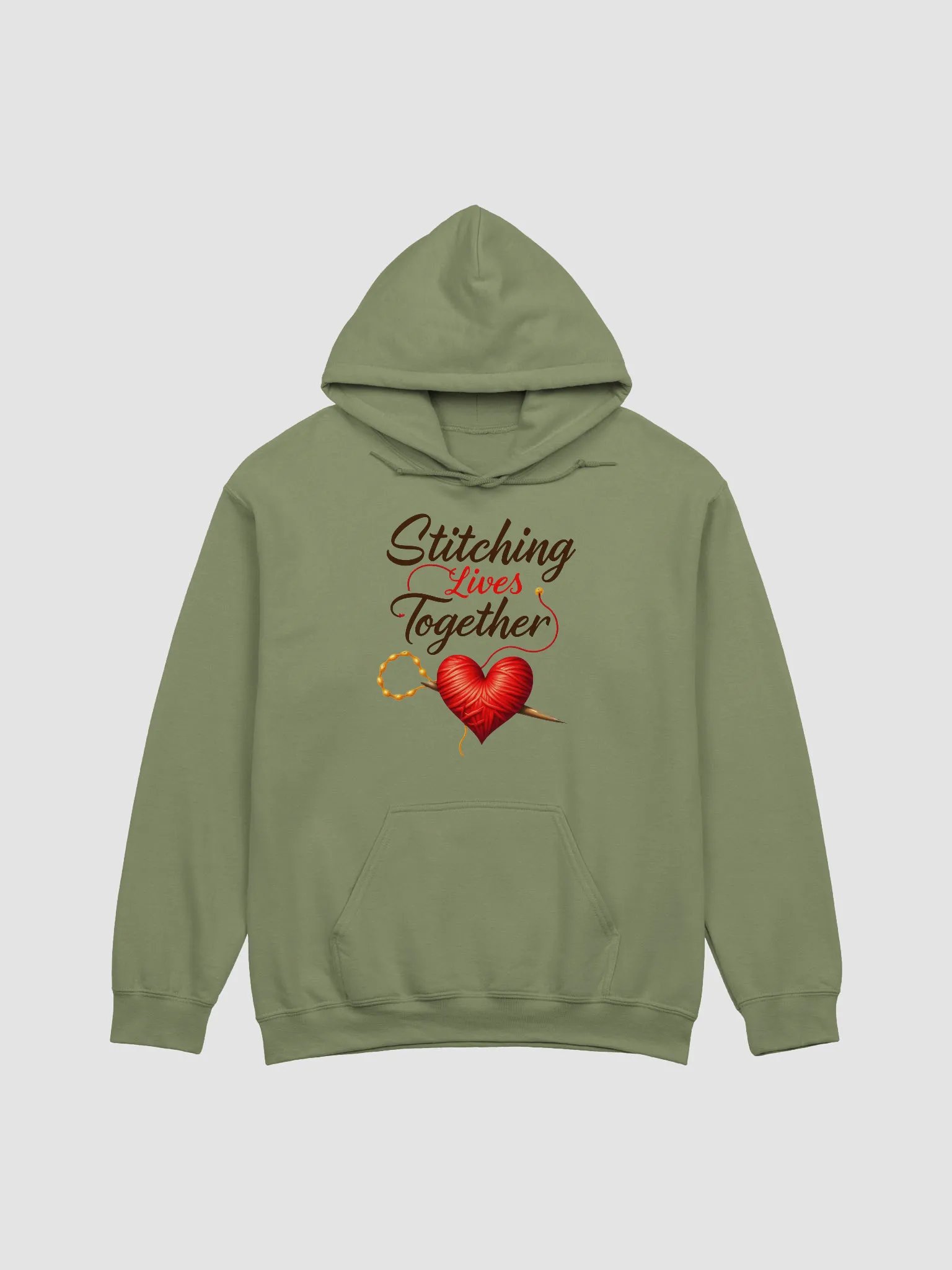 Stitched Hearts Classic Hoodie product image (3)
