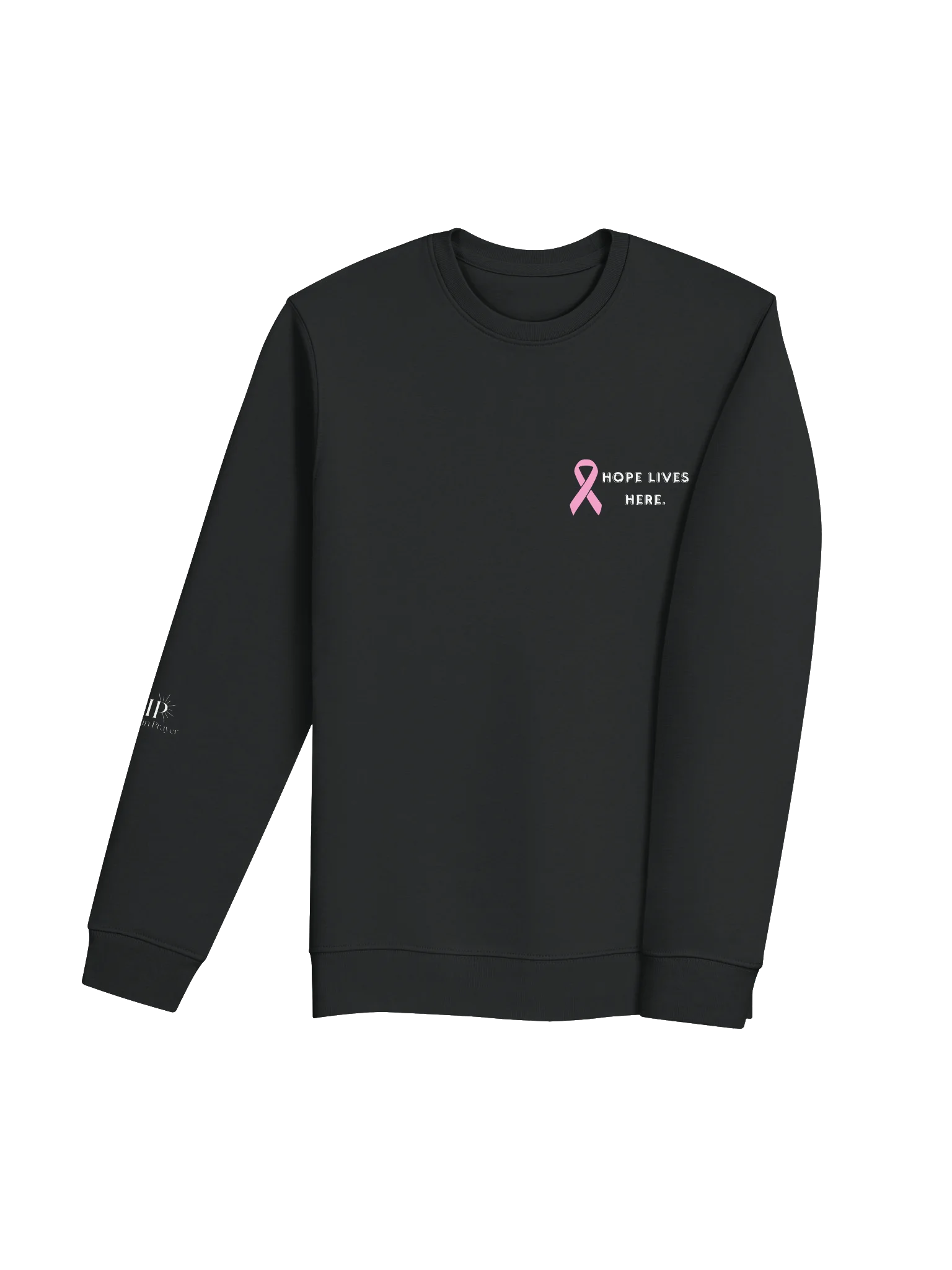 VIP Breast Cancer Awareness "Hope Lives Here" Unisex Crewneck product image (4)