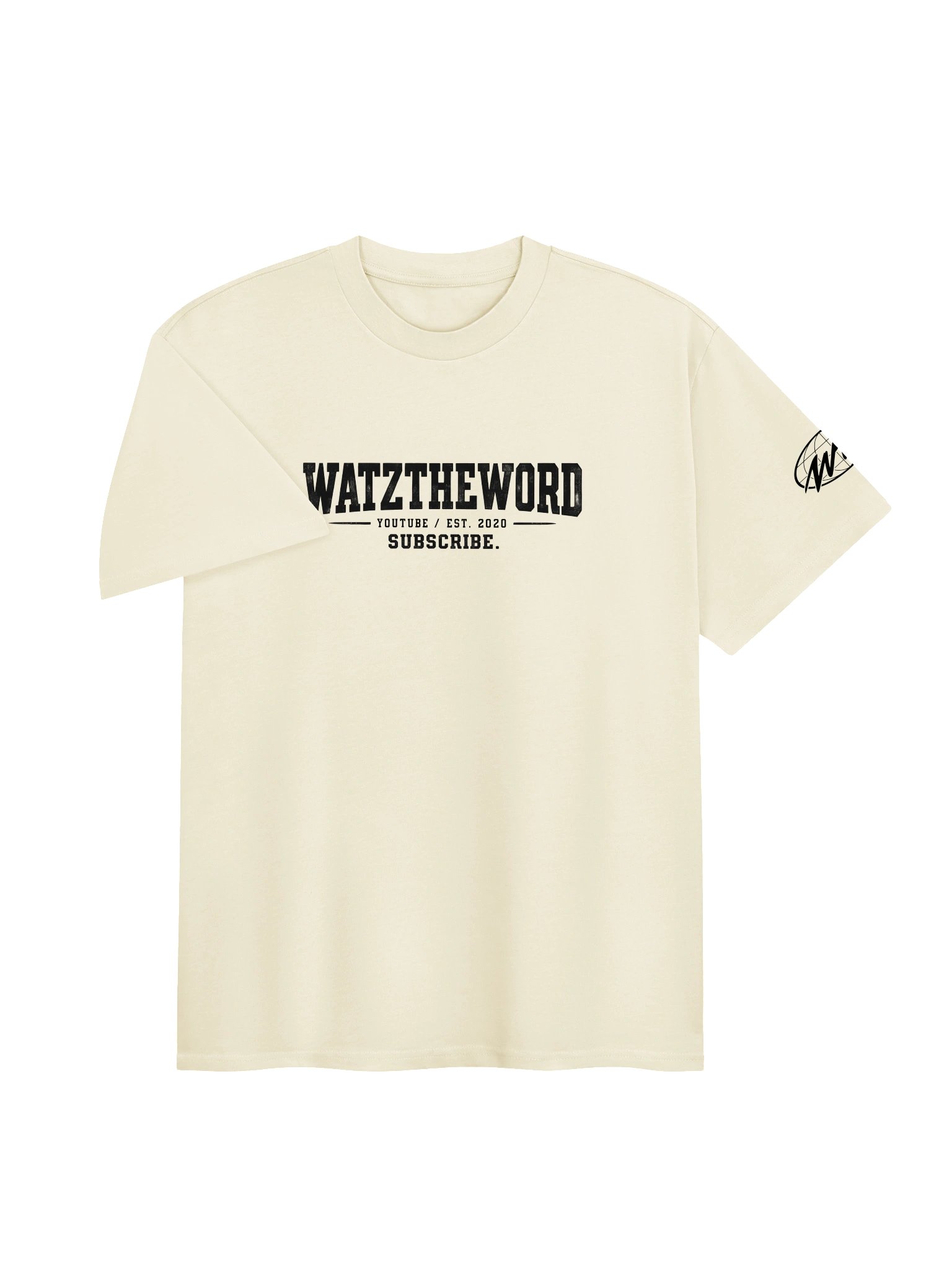 'WATZTHEWORD EST.' Heavy Tee product image (3)