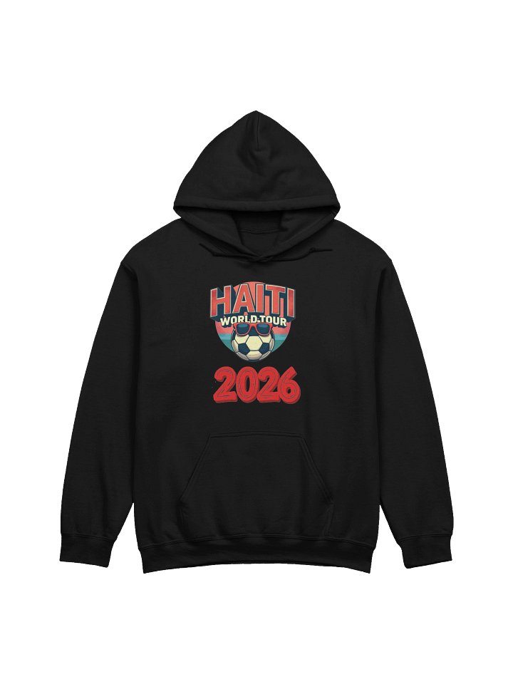 Haiti World Tour 2026 Classic Hoodie – Haiti Soccer Fan Hoodie product image (1)
