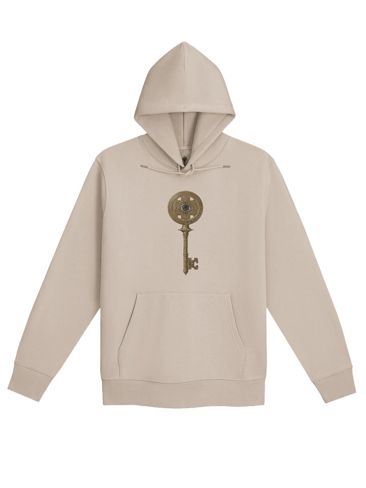 The Gatekeeper’s Key – Desert Dust Archive Edition (Front & Back Print) | Organic Hoodie product image (1)
