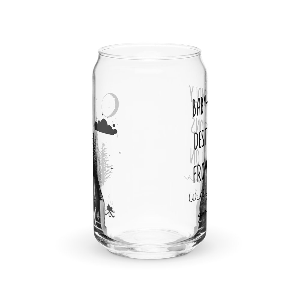 Camping Godmother Proposal Gift Iced Coffee Cup With Lid And Straw product image (2)
