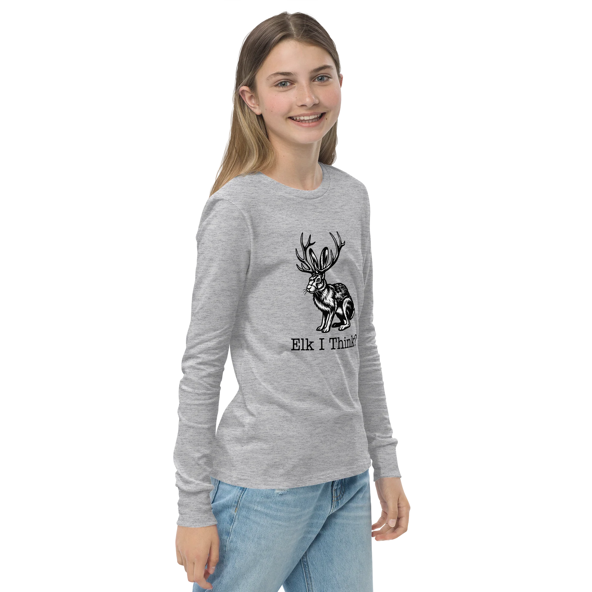 Elk I Think? Youth Long‑Sleeve Tee — From Range To Field product image (11)