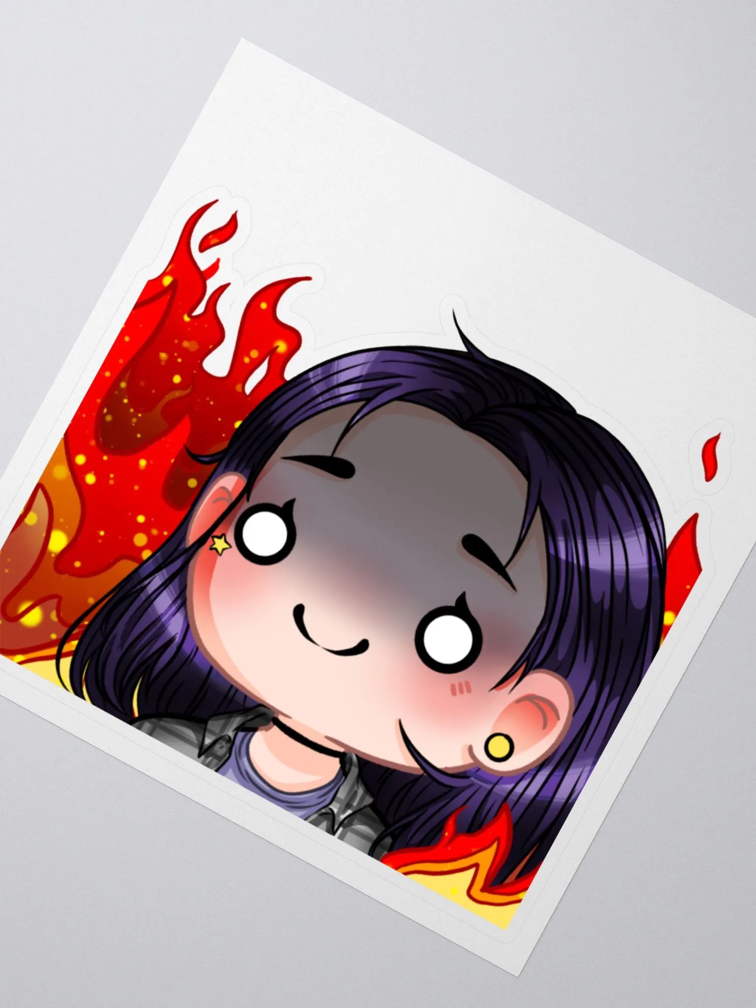 This is fine -sticker product image (3)