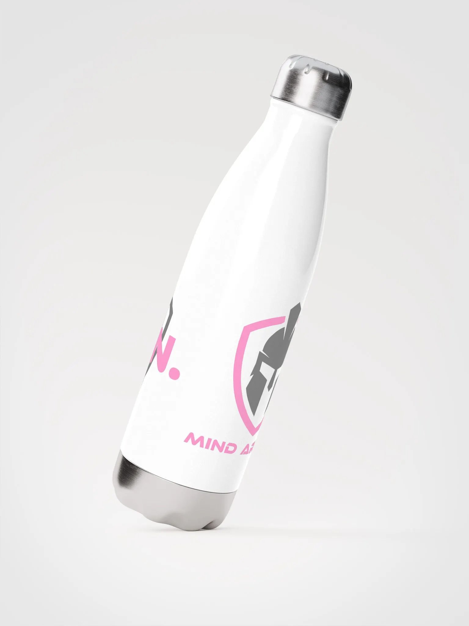 Mind Armor - Water Bottle Pink Logo product image (3)