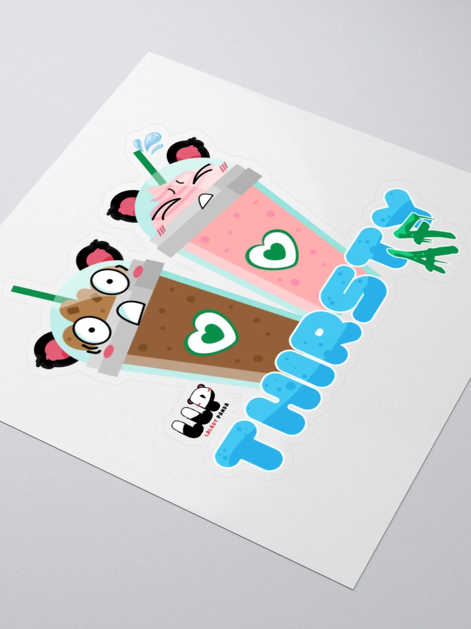 Thirsty AF Sticker product image (7)