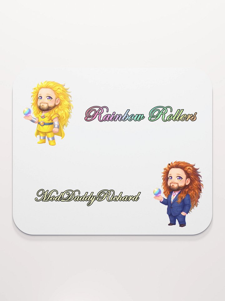 Rainbow Rollers Mouse Mat product image (2)