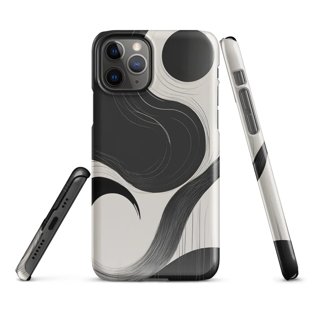 Snap Case for iPhone – Lunar Abstraction product image (3)