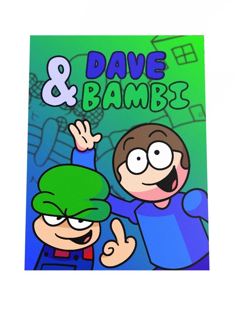 Dave and Bambi Poster (Middle Finger Version) product image (4)