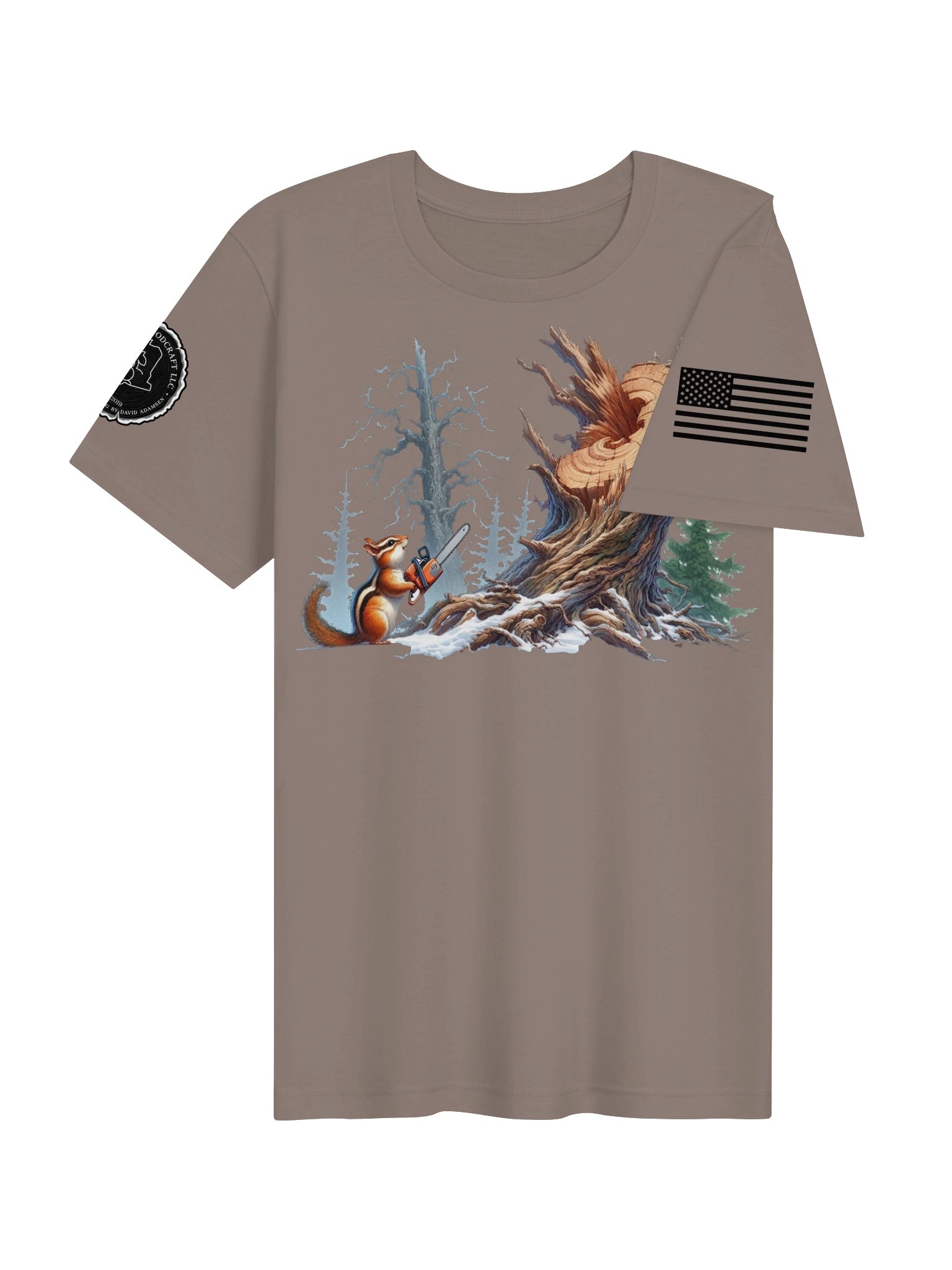Chainsaw Chipmunk T product image (24)