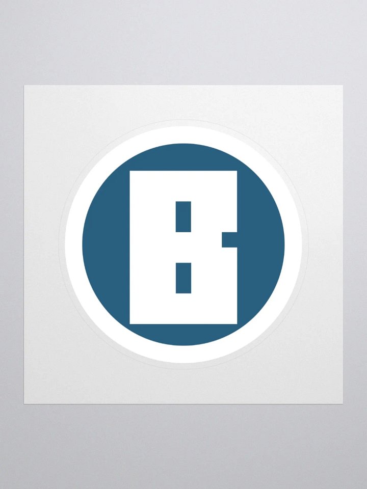 Boodlyneck Logo Sticker - Color product image (1)