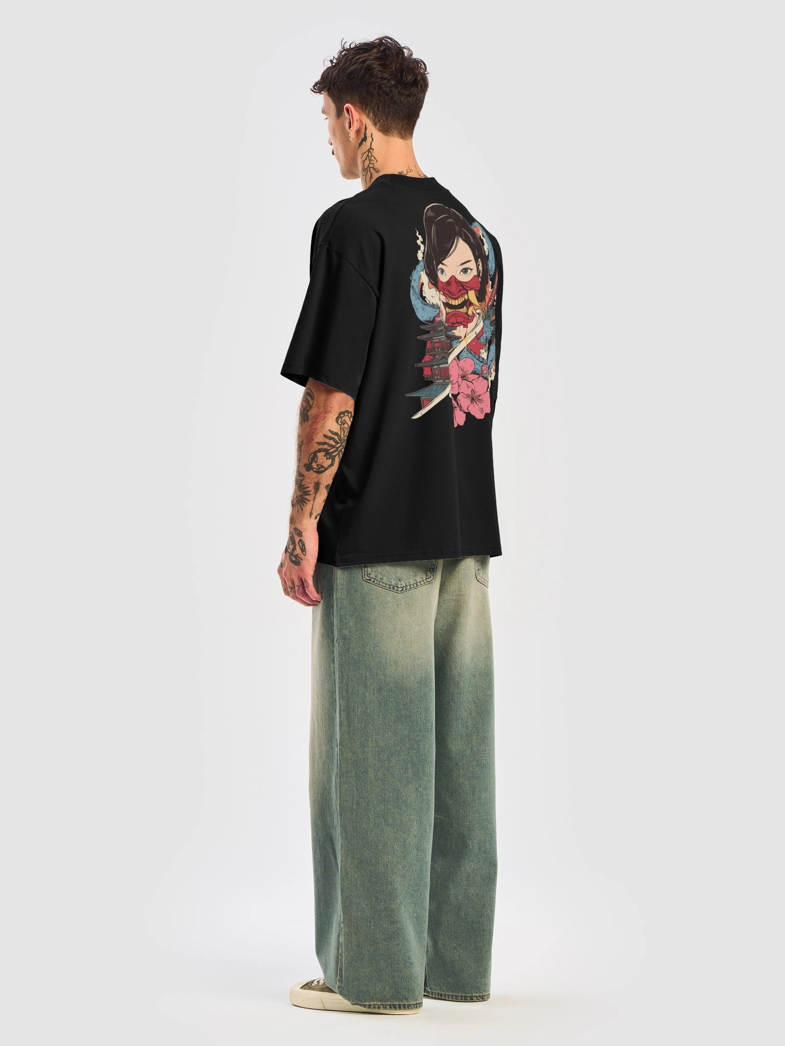 TATSU OVERSIZED T-SHIRT (BACK PRINT) product image (3)