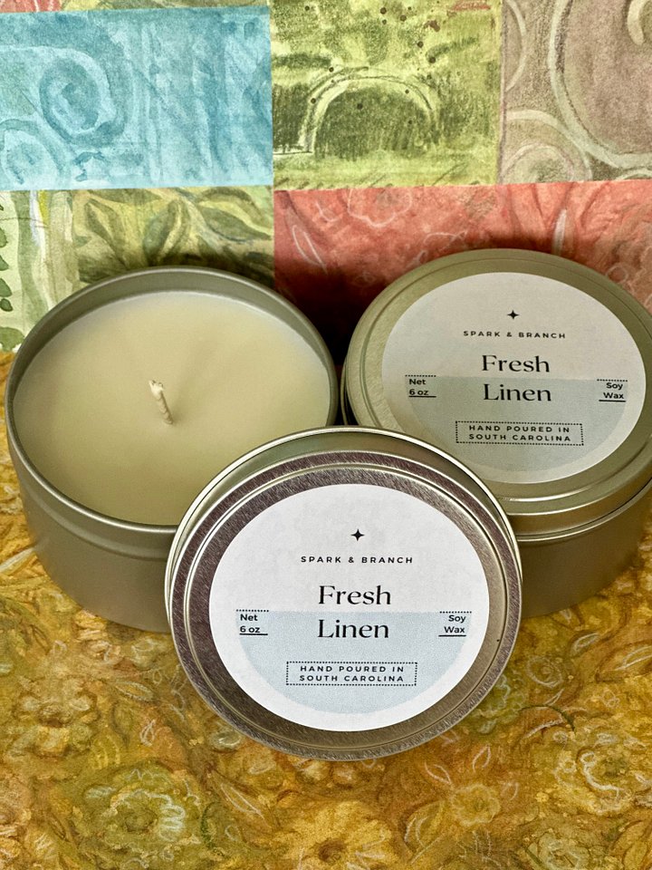 Fresh Linen Candle product image (1)