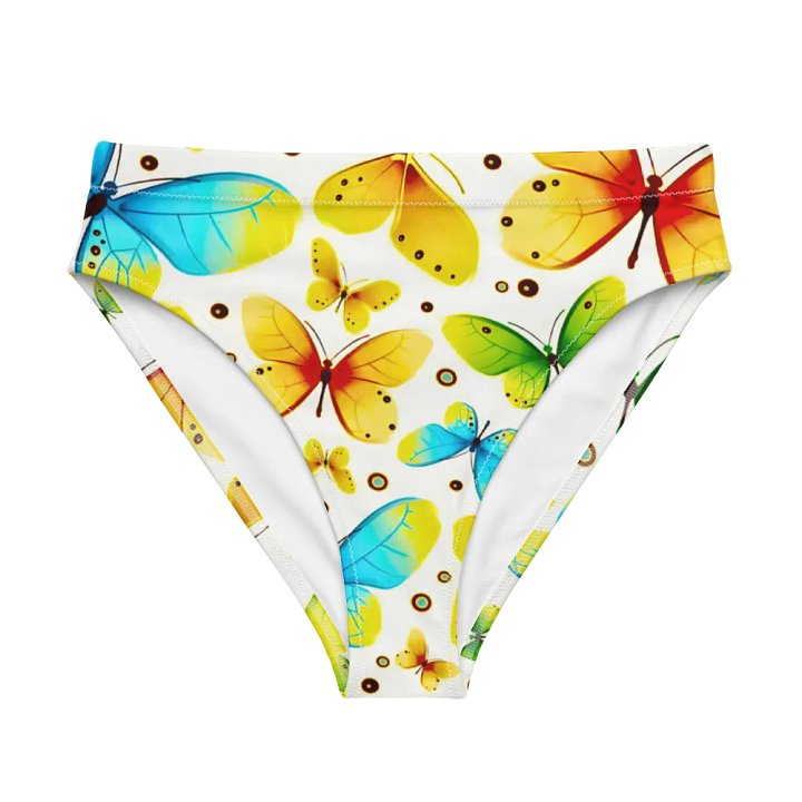 Butterfly Bliss Recycled High Waisted Bikini Bottom product image (1)