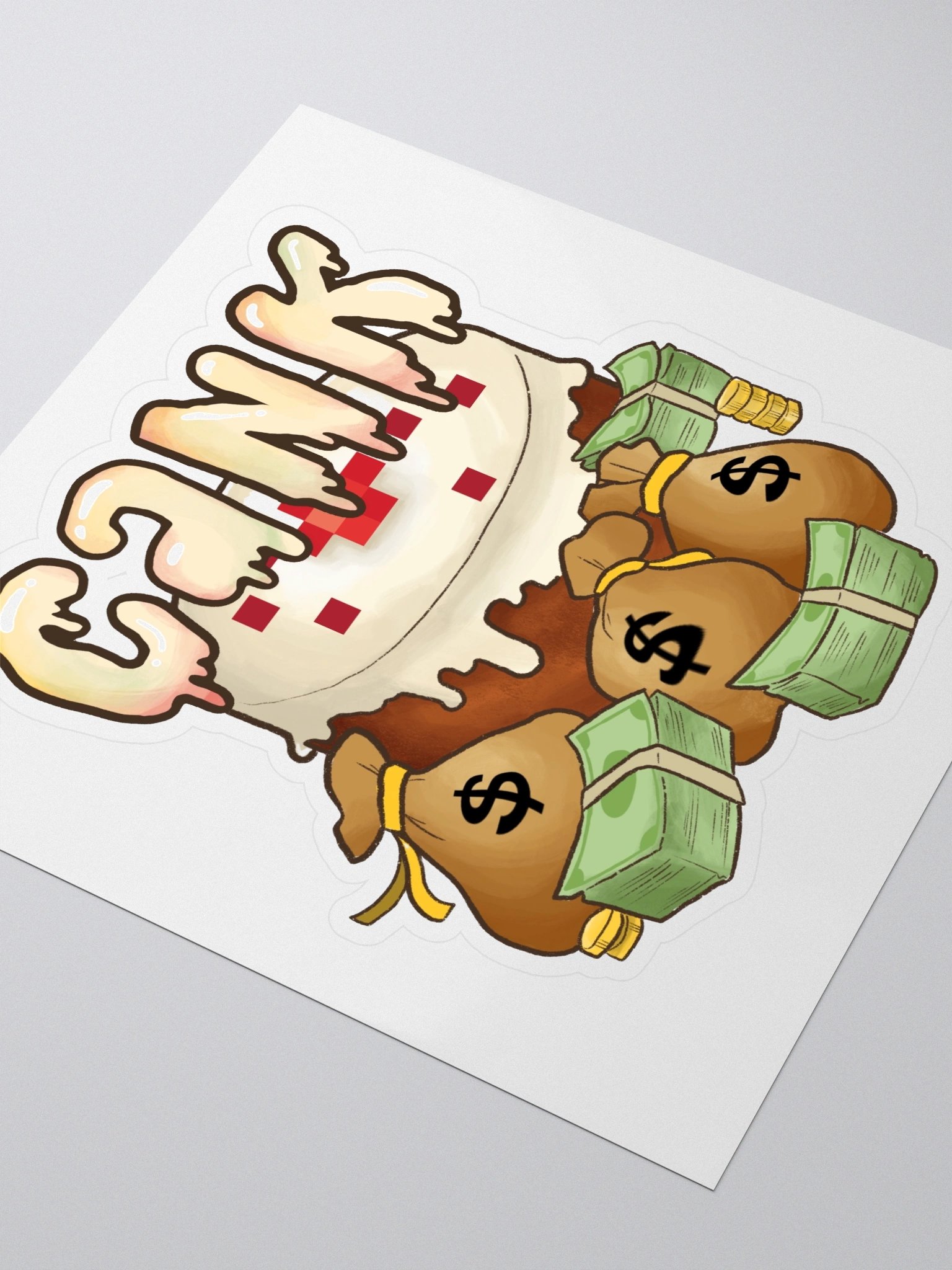 SquidSMP Cank Logo Sticker product image (3)