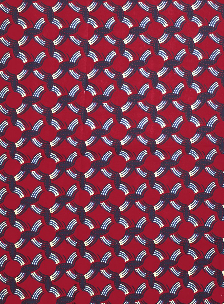 Tessuto Wax Print - Design Geometrico - cod.577/A product image (1)