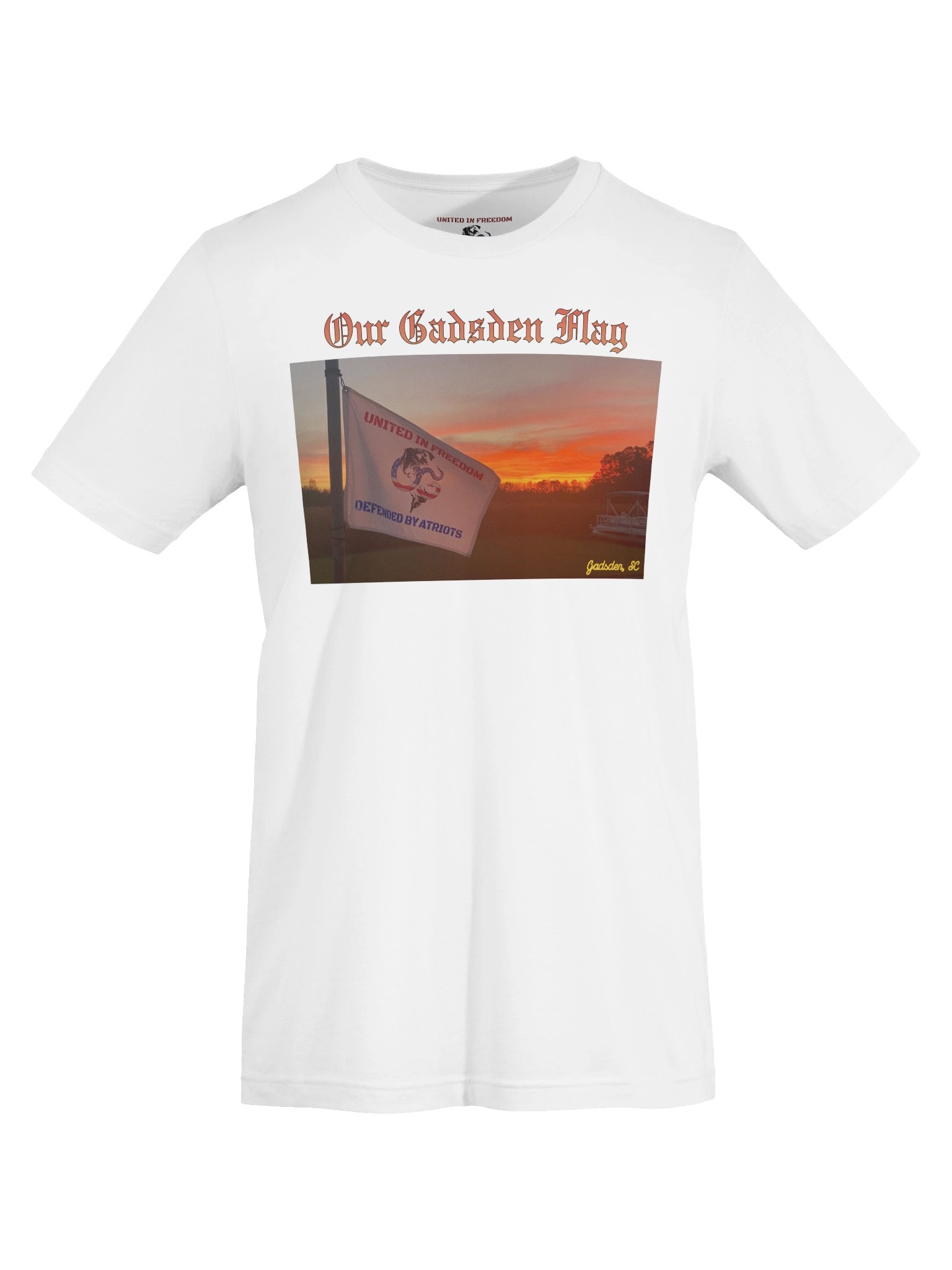 Our Gadsden Flag Freedom Sunset Tee product image (53)