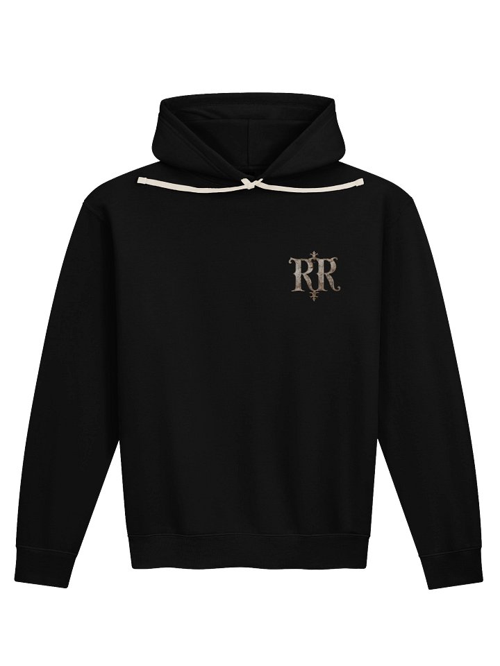 Weathered RR Vintage Black Hoodie product image (1)