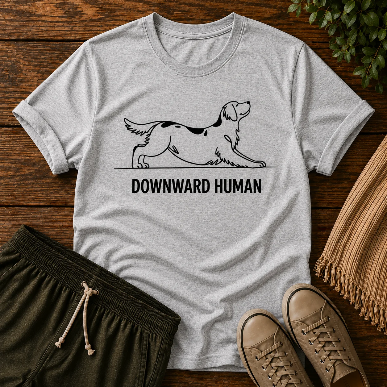 Downward Human Tee product image (1)