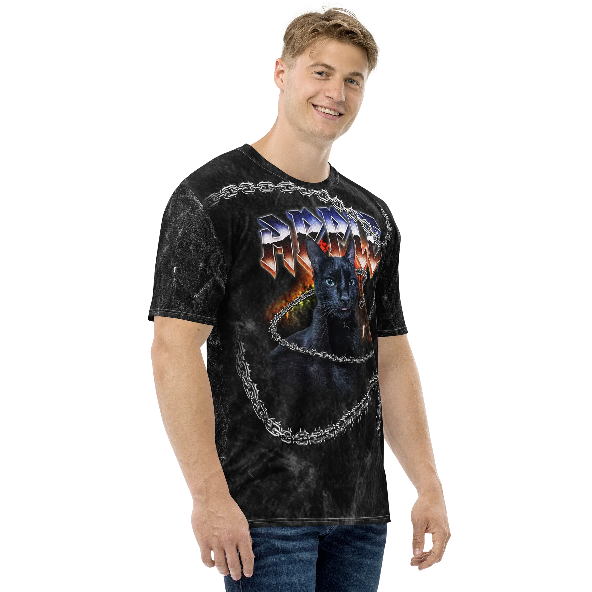 Apple Grunge T Shirt product image (4)