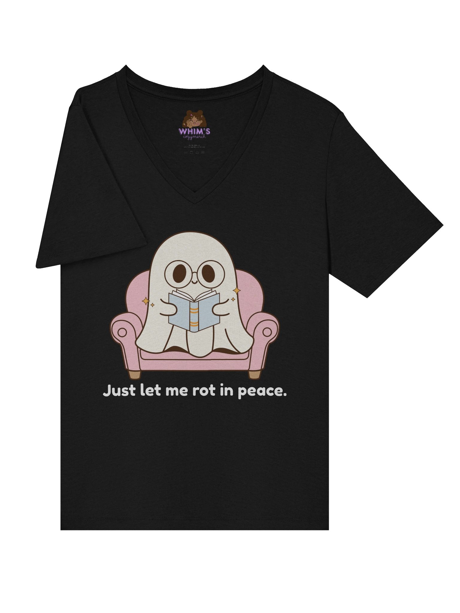 Ghostie v-neck product image (18)