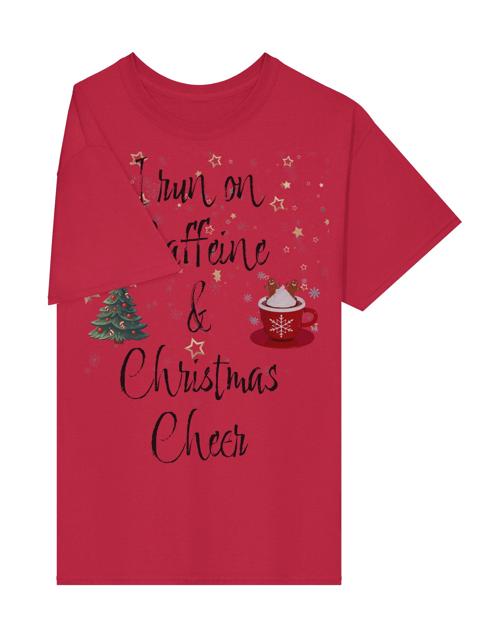 CAFFEINE & CHRISTMAS CHEER TEE product image (16)