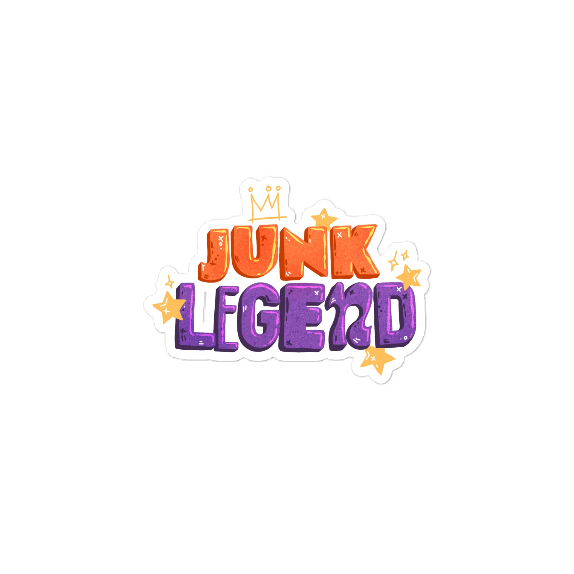 Junk LEGEND Sticker! product image (1)