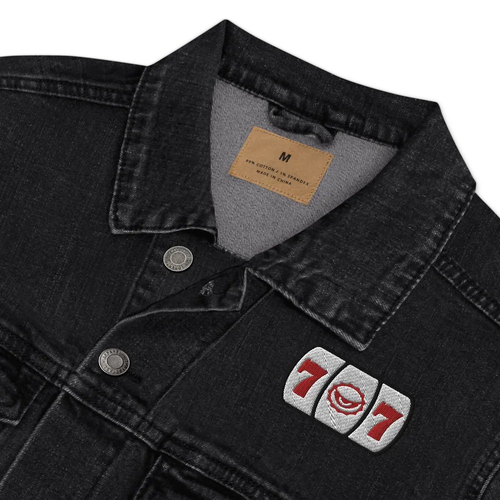 LUCKY SLOTS DENIM JACKET product image (1)