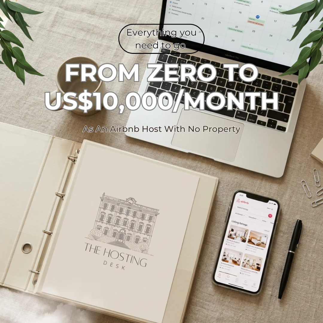 From Zero to US$10,000 monthly in 90 days as an Airbnb Host product image (1)
